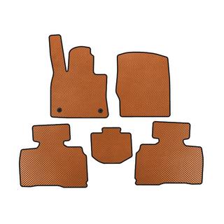 EVA Fußmatten (2 Reihen, 7-Sitzer, Orange) Ford Explorer 2019-