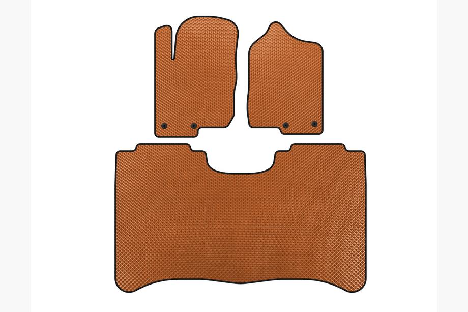 Nissan Titan 2004-2011 EVA Fußmatten (Orange) Image