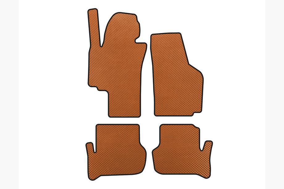 Seat Toledo 2005-2012 EVA Fußmatten (Orange) Image