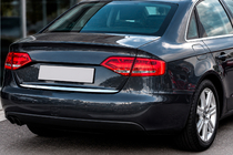 Audi A4 B8 2007-2015 Kofferraumleiste Edelstahl (Sedan) OmsaLine - Italienischer Edelstahl Foto 1