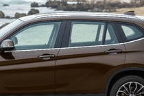 BMW X5 E70 2007-2013 Fensterunterkante Zierleisten Edelstahl (6 Stk) Carmos - Türkischer Edelstahl Foto 1