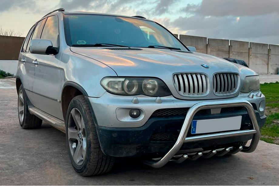 BMW X5 E53 1999–2006 Frontbügel WT003 (Edelstahl) 50mm Image