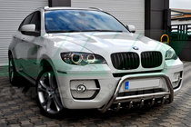 BMW X5 E70 2007-2013 Frontbügel WT003 (Edelstahl) 50mm Foto 2