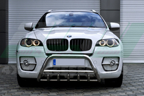 BMW X5 E70 2007-2013 Frontbügel WT003 (Edelstahl) 50mm Foto 1