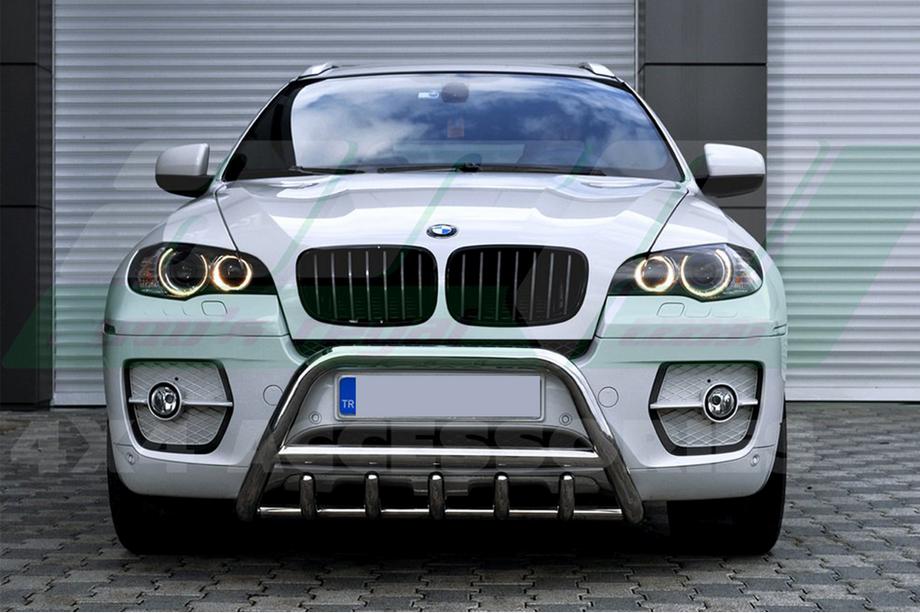 BMW X5 E70 2007-2013 Frontbügel WT003 (Edelstahl) 50mm Image