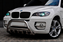 BMW X6 E71 2008–2014 Frontbügel WT003 (Edelstahl) 50mm Foto 1