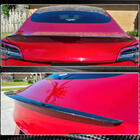 Tesla Model 3 2017- Heckspoiler V4 (2017-2023, Carbon) Foto 4