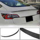 Tesla Model 3 2017- Heckspoiler V8 (2017-2023, Carbon) Foto 1