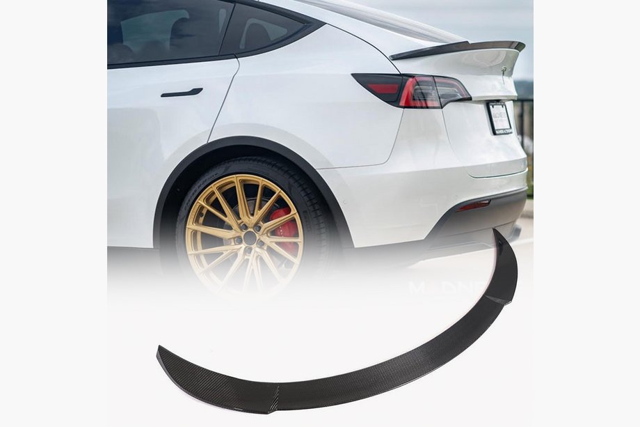 Tesla Model Y 2020- Carbon Spoiler V2 (2020-2023) Image