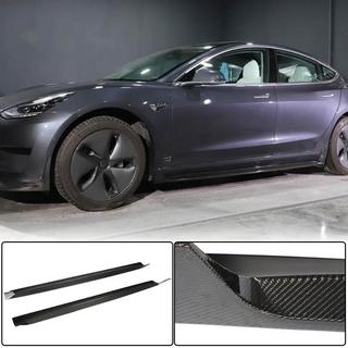 Einstiegsleisten V4 (2017-2023, Carbon) Tesla Model 3 2017- Foto 1