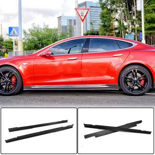 Einstiegsleisten V1 (2014-2021, Carbon) Tesla Model S 2012– Foto 1