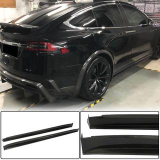 Einstiegsleisten (2015-2021, Carbon) Tesla Model X 2015- Foto 1