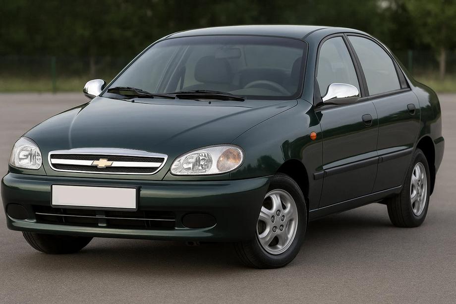Chevrolet Lanos 1998–2017 Spiegelabdeckungen Edelstahl Image