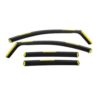 Windabweiser zum Einstecken Niken Luxury (4 Stk) Honda Civic Sedan VIII 2006-2011