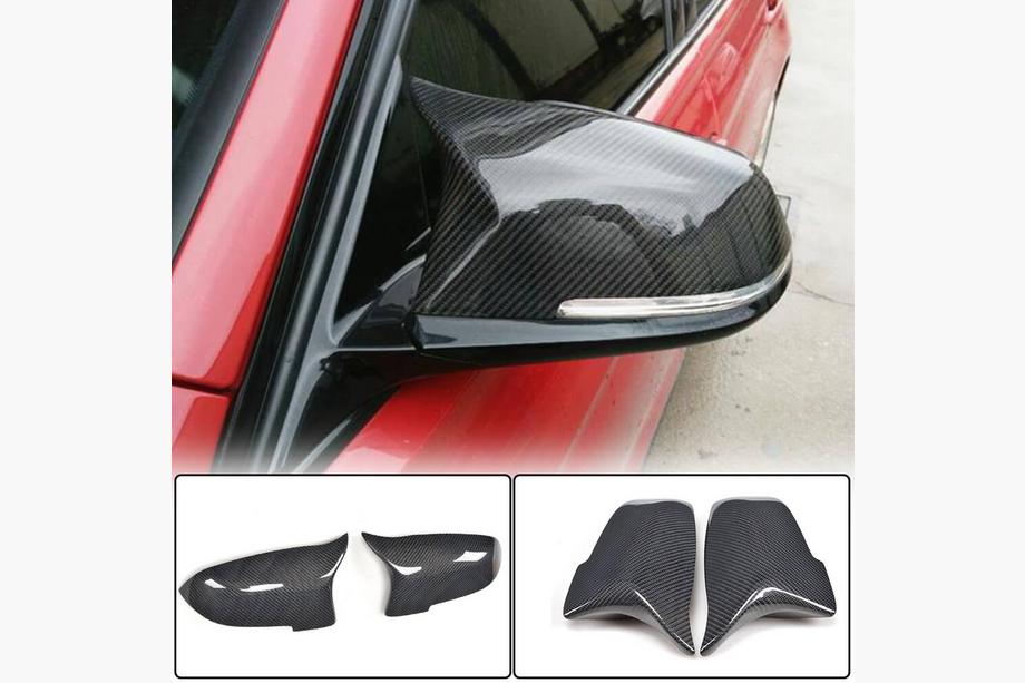 BMW 5 Series F10/F11 2010–2016 Spiegelabdeckungen (2013-2016, Carbon) Foto 1