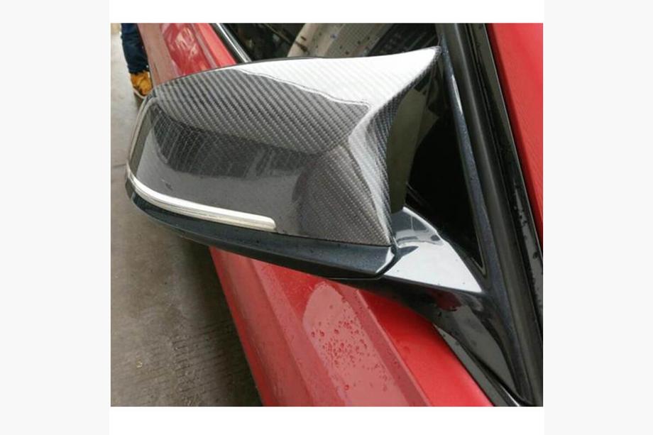 BMW 5 Series F10/F11 2010–2016 Spiegelabdeckungen (2013-2016, Carbon) Foto 2