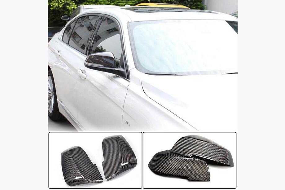 BMW 1 Series E81/E82/E87/E88 2004-2011 Spiegelabdeckungen Carbon V1 Image