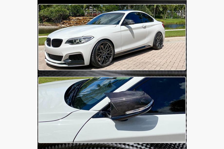 BMW 1 Series F20/F21 2011-2019 Spiegelkappen V1 (Carbon) Foto 4
