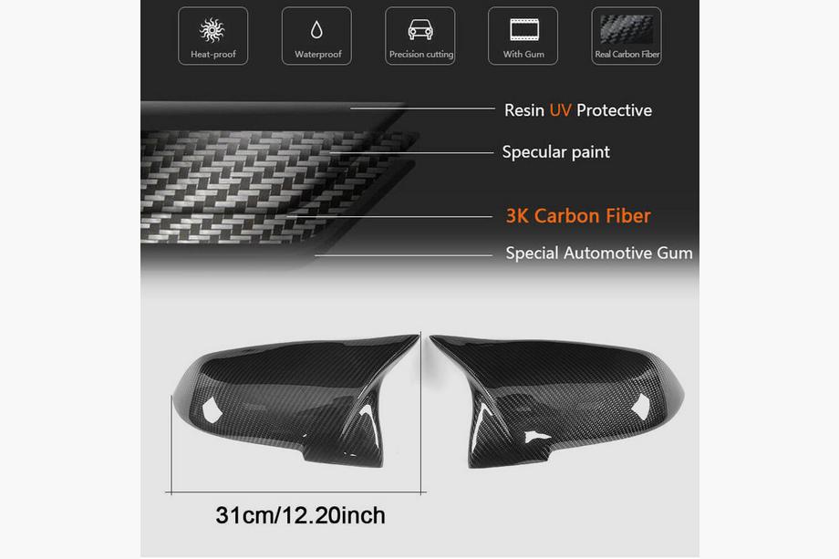 BMW 1 Series F20/F21 2011-2019 Spiegelkappen V1 (Carbon) Foto 6