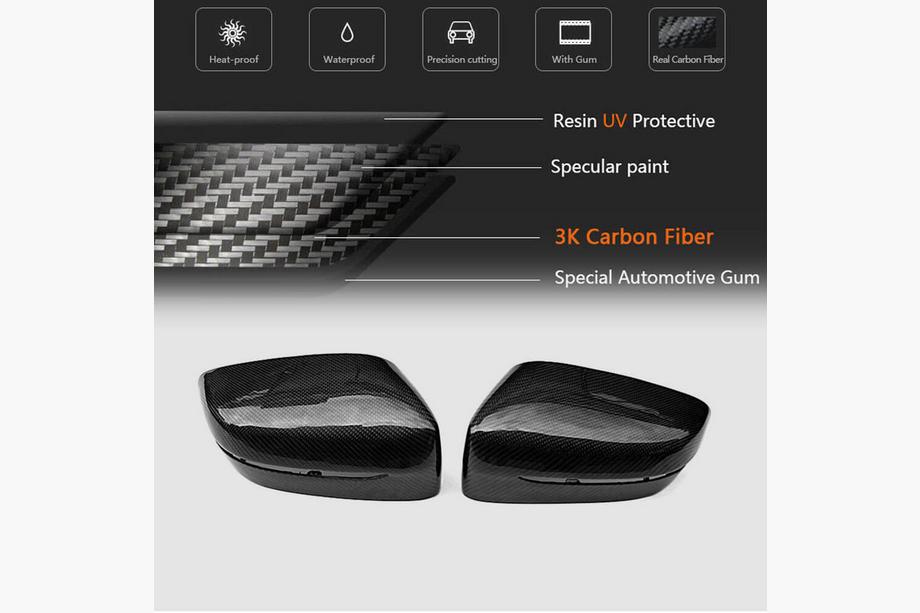 BMW 3 Series G20/G21 2018- Spiegelkappen Carbon V5 (2019-2022) Foto 8