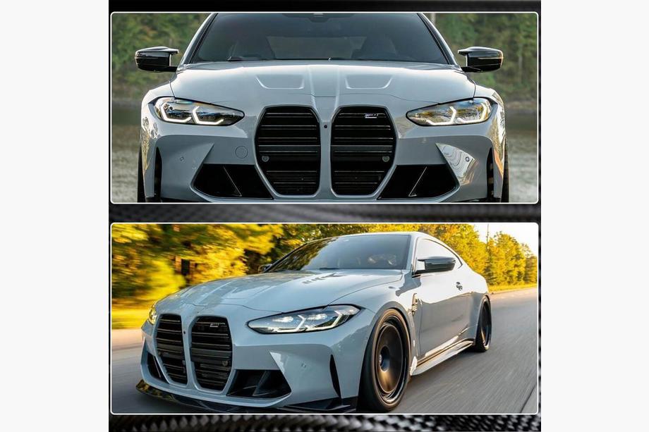 BMW 3 Series G20/G21 2018- Spiegelkappen M-Look Carbon (für M3) Foto 8