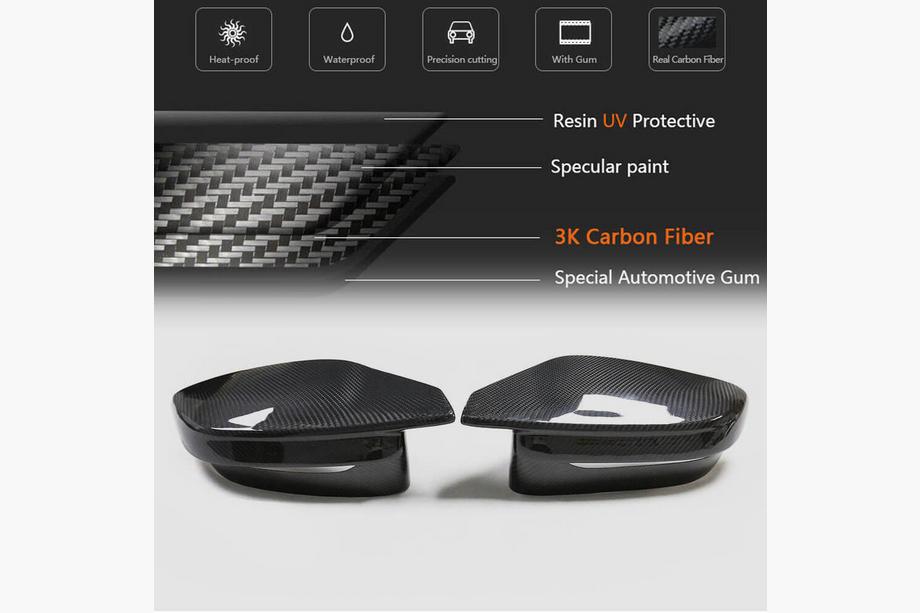 BMW 3 Series G20/G21 2018- Spiegelkappen M-Look Carbon (für M3) Foto 10