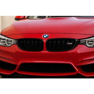 Nieren M-Look (für M3 F80, Schwarz Matt) BMW 3 Series F30/F31 2012-2019 Foto 2