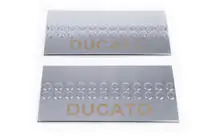 Fiat Ducato 2006-2025 Einstiegsleisten innen Carmos V1 (2 Stk, Edelstahl) Foto 2