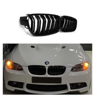 M-Look Nieren (für 2010-2013, Schwarz Glanz) BMW 3 Series E92/E93 2006–2013 Foto 2
