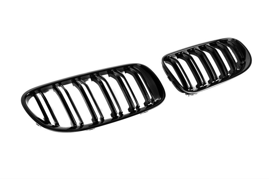 BMW 3 Series E92/E93 2006–2013 M-Look Nieren (für 2010-2013, Schwarz Glanz) Foto 5