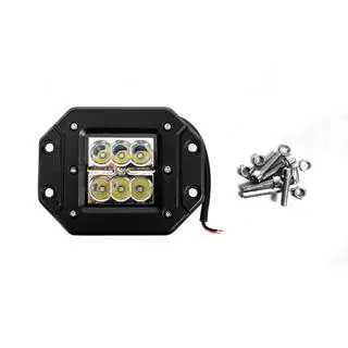 LED Zusatzscheinwerfer mit Halterung Dakar (1 Stk) Foto 3
