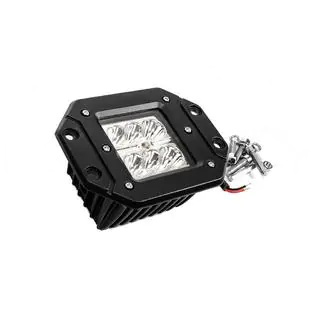 LED Zusatzscheinwerfer mit Halterung Dakar (1 Stk) Foto 1