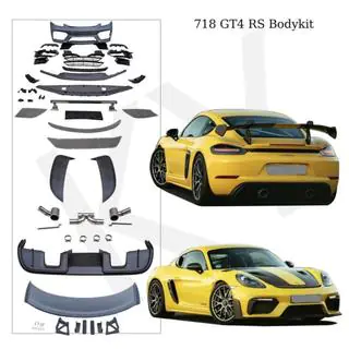 Bodykit GT4 RS Porsche Boxster/Cayman 982 (718) 2016- Foto 1