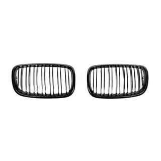 Nieren M-Look V2 (Schwarz Glanz) BMW X6 E71 2008–2014 Foto 2