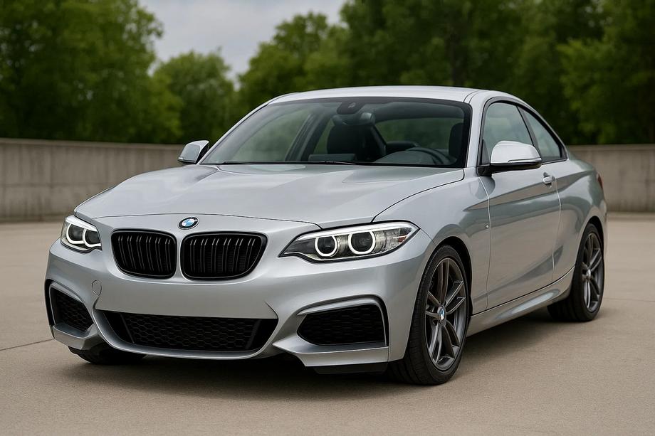 BMW 2 Series F22/F23 2014-2021 Nieren M-Look (Schwarz Glanz) Foto 3