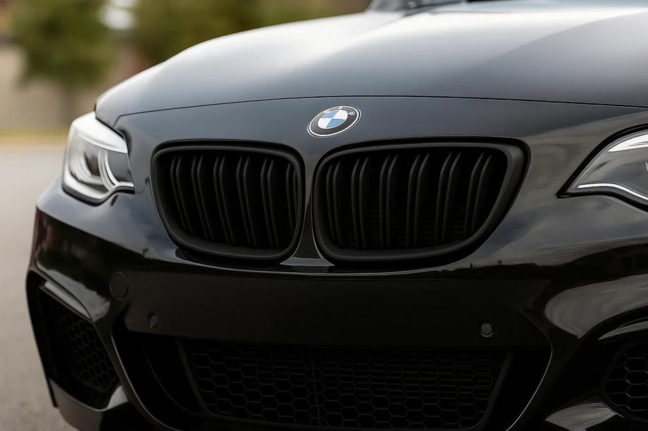 BMW 2 Series F22/F23 2014-2021 Nieren M-Look (schwarz matt) Image