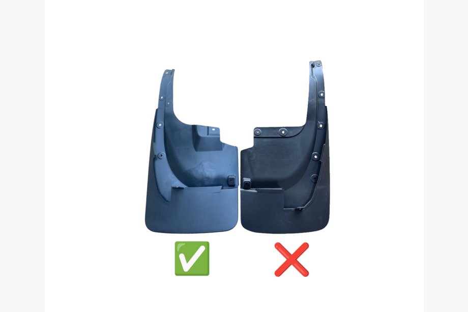 Toyota Land Cruiser 200 2007-2021 Hintere Original Schmutzfänger 2015-2021 (2 Stk, für Bodykit, schmal) Foto 2