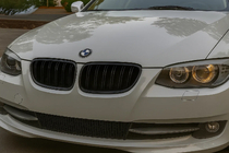 BMW 3 Series E92/E93 2006–2013 M-Look Nieren (für 2010-2013, Schwarz Matt) Foto 1