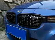 BMW 3 Series F30/F31 2012-2019 Nieren Diamond Silver Foto 1
