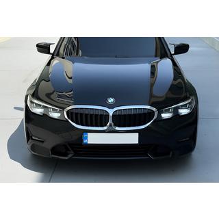 Nieren 1 Bar (2018-2022, Schwarz Glanz mit Chromrahmen) BMW 3 Series G20/G21 2018- Foto 1