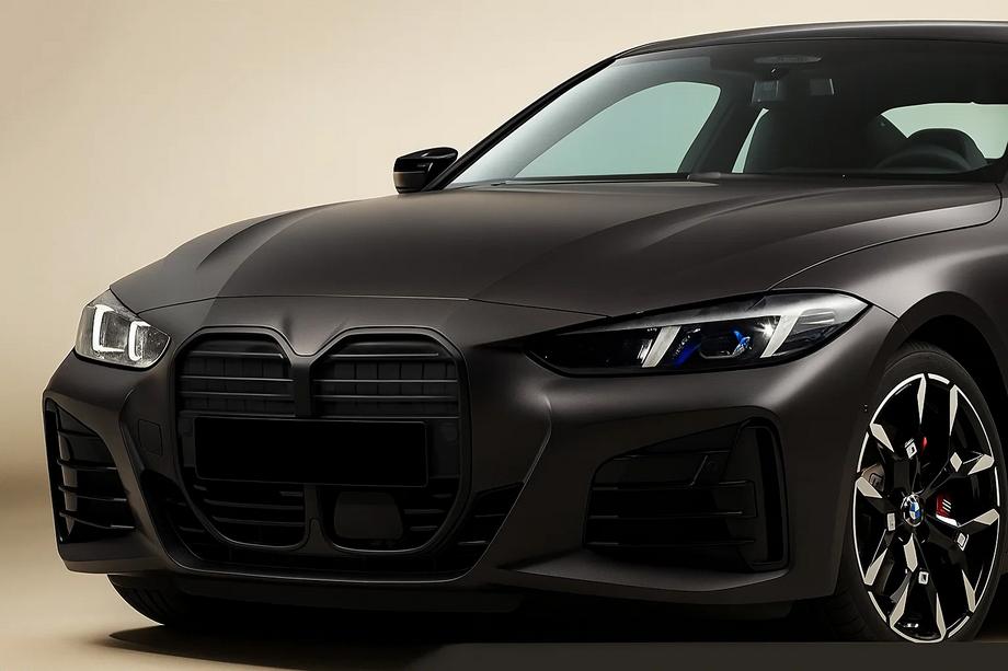 BMW 4 Series G22/23/26 2020- Nieren M-Look (für G22/23, Schwarz Matt) Foto 1