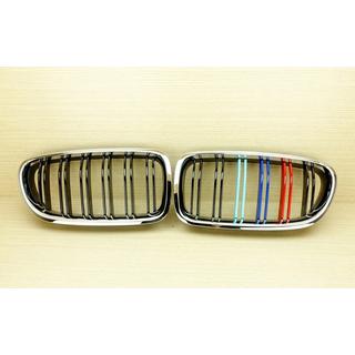 Nieren M-Look (M-Color mit Chromrahmen) BMW 5 Series F10/F11 2010–2016 Foto 2