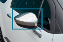 Citroen C-5 2008-2017 Spiegelabdeckungen (2 Stk., Edelstahl) Foto 2
