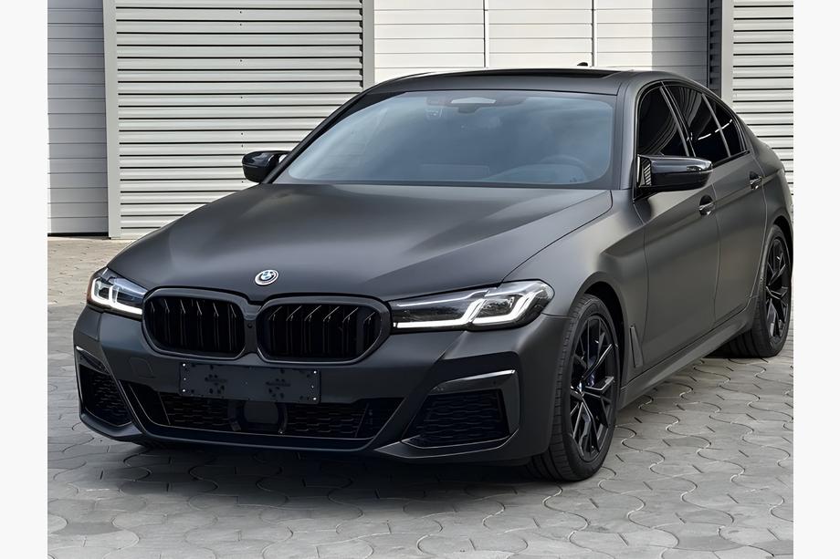 BMW 5er G30/G31 2017–2023 M-Look Nieren V1 (2021+, Schwarz Matt) Foto 1