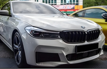 BMW 6 Series G32 2017- Nieren M-Look (2017-2020, Schwarz Glanz) Foto 1