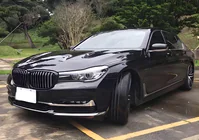 BMW 7 Series G11/G12 2015-2022 Nieren 1 Bar (2016-2019, Schwarz Glanz) Foto 2