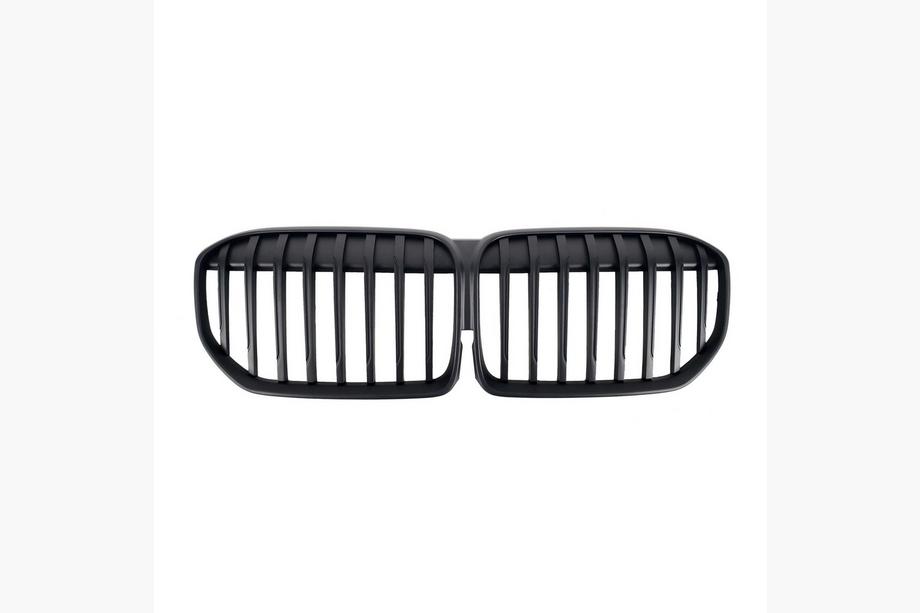 BMW 7 Series G11/G12 2015-2022 Nieren 1 Bar (2019-2022, Schwarz Matt) Foto 2