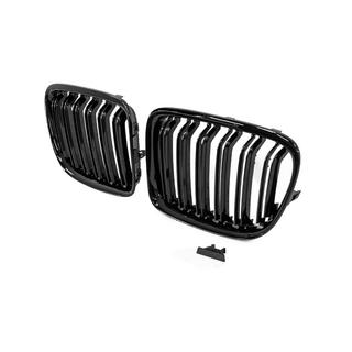 Nieren M-Look (Schwarz Glanz) BMW X1 E84 2009-2015 Foto 3