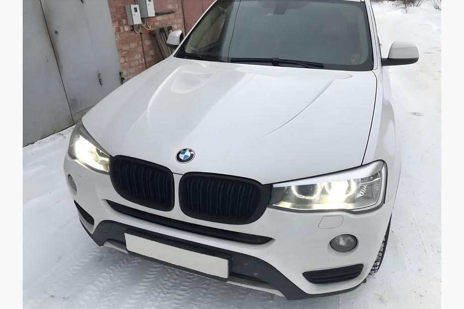BMW X3 F25 2011-2018 Nieren M-Look (2014-2018, Schwarz Matt) Foto 1
