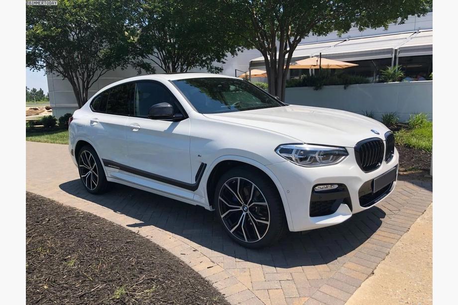 BMW X3 G01 2018- Nieren 1 Bar (2018-2021, Schwarz Glanz) Foto 3